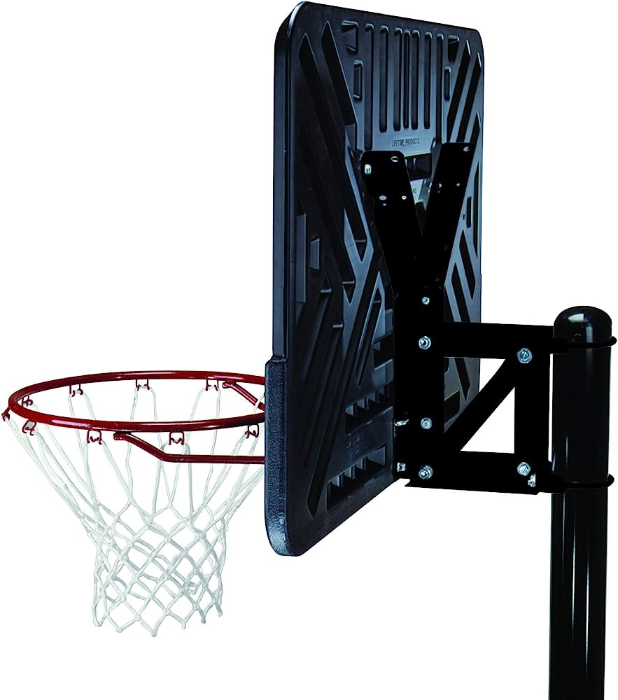 7-WIN.MAX Portable Basketball Hoop Goal System 4.8-10ft Adjustable 44in Backboard for Kids/Adults Indoor Outdoor