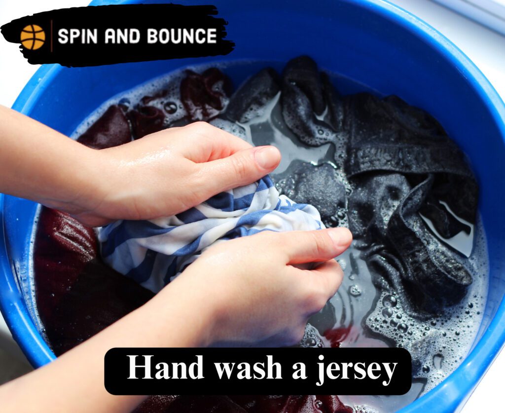 How to hand wash a jersey?