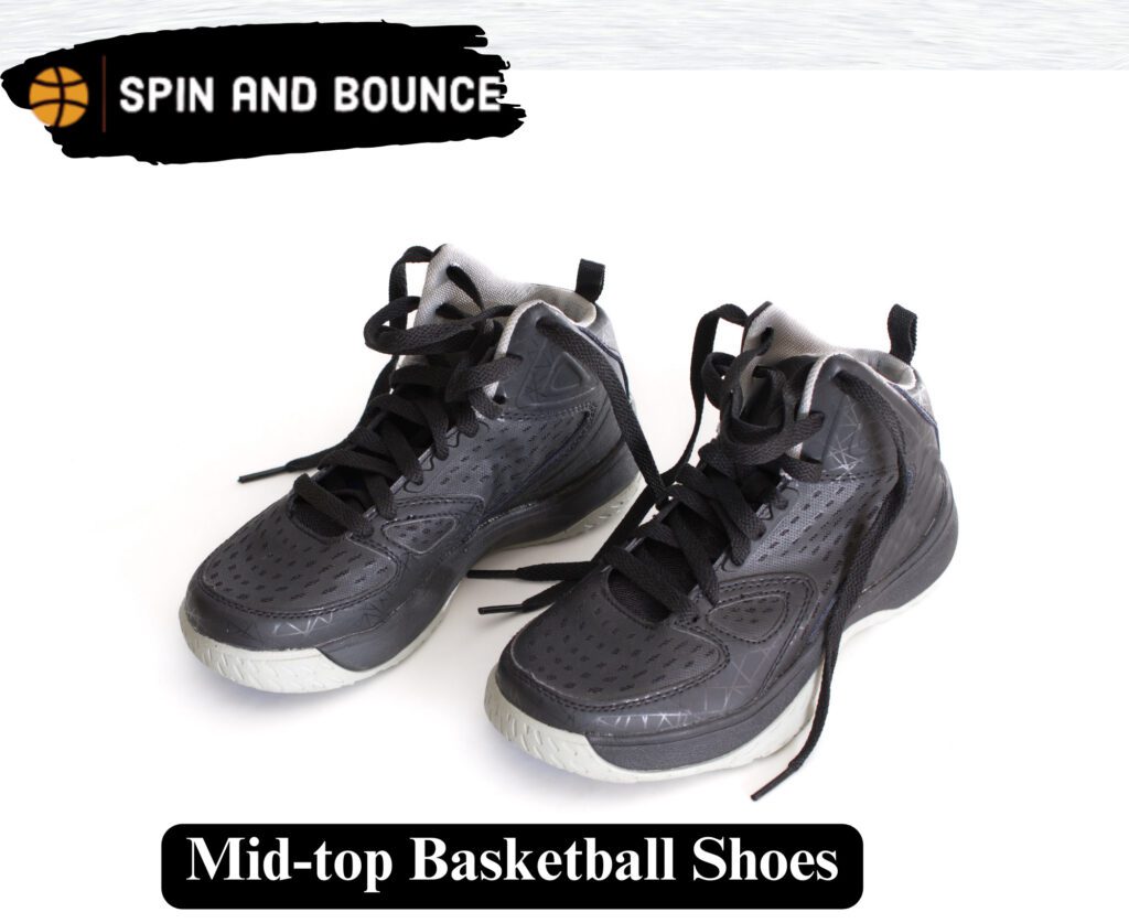 High-top basketball shoes