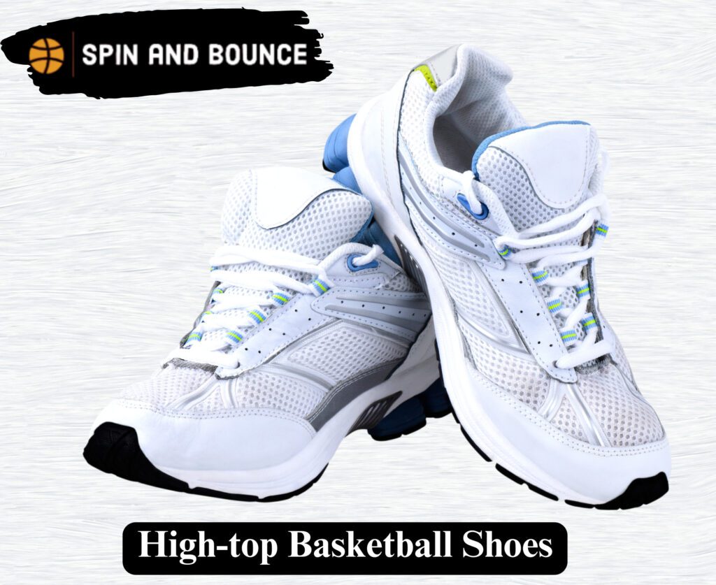 High-top basketball shoes