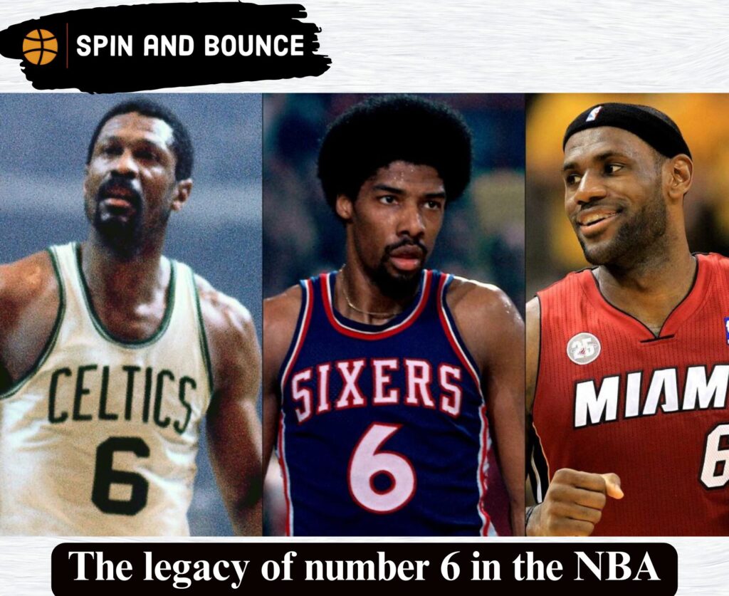 The legacy of number 6 in the NBA