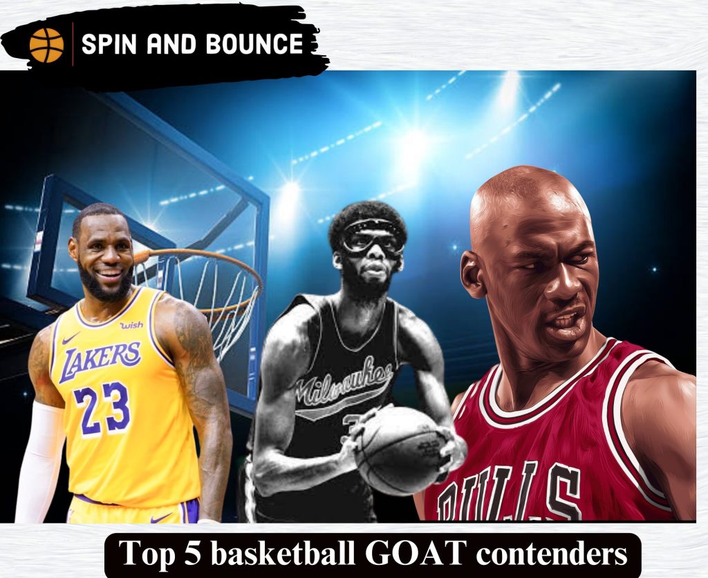 Top 5 basketball GOAT contenders: